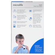 Microlife Digital Peak Flow Meter PEF / FEV1 / Early Asthma Attack Detection