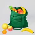 thumbnail image 3 of Bolsa de mano NPBAG, 15 unidades, 38 cm x 41 cm, algodón verde, para impresión, 3 of 4