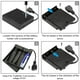 thumbnail image 5 of 3 piezas de 4 portapilas AA con interruptor USB, conector hembra USB de 6 V, interruptor de encendido/apagado del portapilas 4 x 1,5 V AA, utilizado para el control remoto de luces LED de, 5 of 5