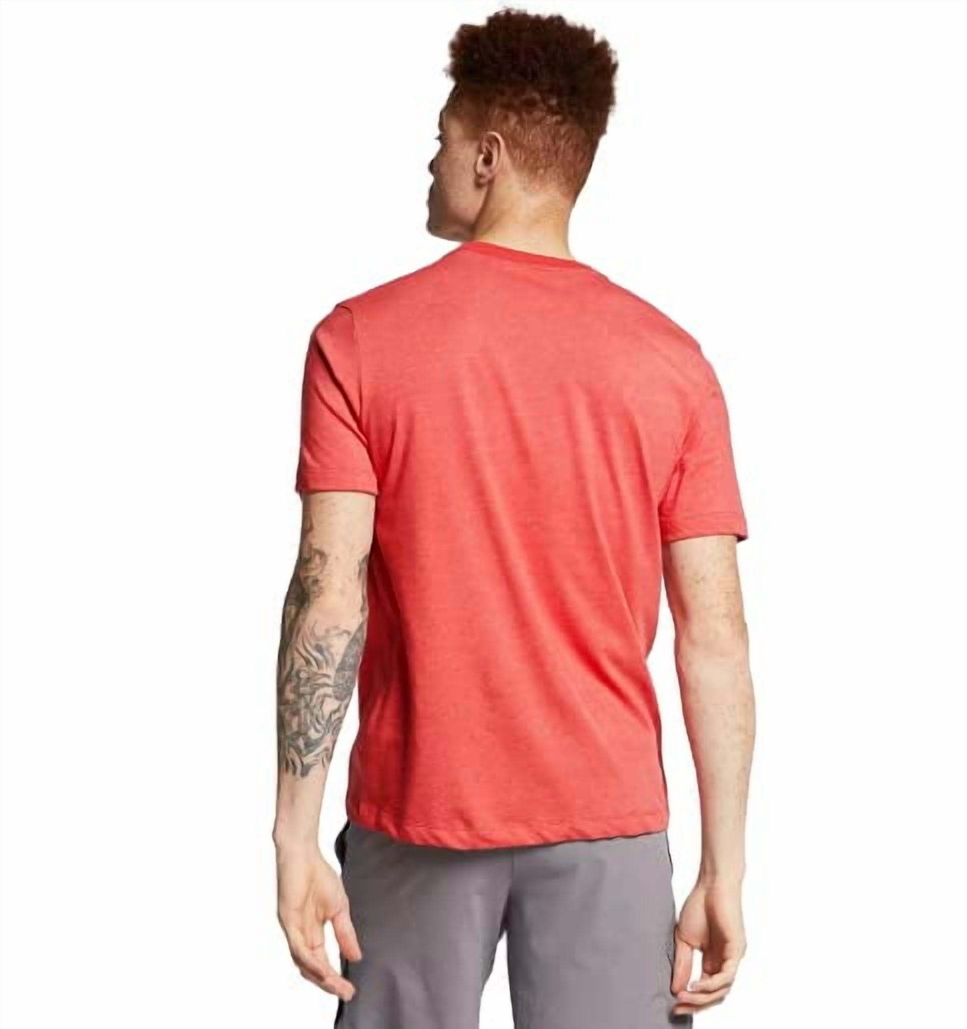 Nike Dry Fit Men's Size Large Short Sleeve Shirt University Red