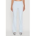 thumbnail image 3 of Womens Brushed Knit Pintuck Pull On Slim Pants, 3 of 4
