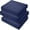 Navy Blue, variant on 1 Pcs Outdoor Ottoman Cushion 23"x19"x3" Waterproof Fade Resistant Outdoor Footstools Cushion Removable Patio Ottoman Cushions with Adjustable Fixing Strap for Stool (Red)