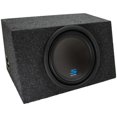 thumbnail image 3 of American Sound Connection Universal Car Stereo Hatchback Sealed Single 12" Alpine S-W12D4 Type S Car Audio Subwoofer Custom Sub Box Enclosure Package, 3 of 4