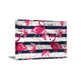 thumbnail image 1 of Awkward Styles Floral Flamingo Canvas Art Pink Flamingos and Flowers Wall Decor Flamingo Party Decorations Pink Flamingo Decor Striped Flamingo Canvas Wall Art Flamingo Gifts for New Home Office Decor, 1 of 7