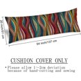 thumbnail image 4 of Boho Body Pillow Cover 20x54 Pillow Case Bohemian Cushion Long Pillowcase with Zipper Rustic Southwestern Rectangle Pillow Covers Decorative Bedding Pillow Cases for Bedroom,Couch, 4 of 6