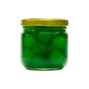 MW Polar Green Maraschino Cherries Without Stems 7 oz Jar (Pack of 12)