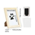thumbnail image 4 of Hearth & Gear Print Photo Frame And Ink Pad Set Dog And Cat Print Impression Set Print Making Set Pet Memorial Keepsake Pet Print Photo Frame, 4 of 7
