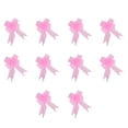 thumbnail image 1 of Bearachild 10 Uds. De lazos para envolver con decoración de cinta, nudos de regalo exquisitos grandes de plástico, decoración colorida, lazo, Kits de decoración para fiestas Rosado, 1 of 6