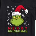 thumbnail image 3 of Dr. Seuss - Merry Santa Grinch - Men's Short Sleeve Graphic T-Shirt, 3 of 5