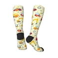 thumbnail image 5 of Lsque Heavy Equipment Printed Crew Socks Men's Women's LightWeight Thin Casual Calf Socks ,Knee High Socks,Cotton Socks, 5 of 9