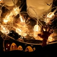 thumbnail image 3 of Bearachild Cadena de insectos de Halloween, lámpara decorativa, iluminación de fiesta, decoración, árbol de pared, colgante, funciona con Iluminación navideña Blanco 2m 10 Luces, 3 of 6