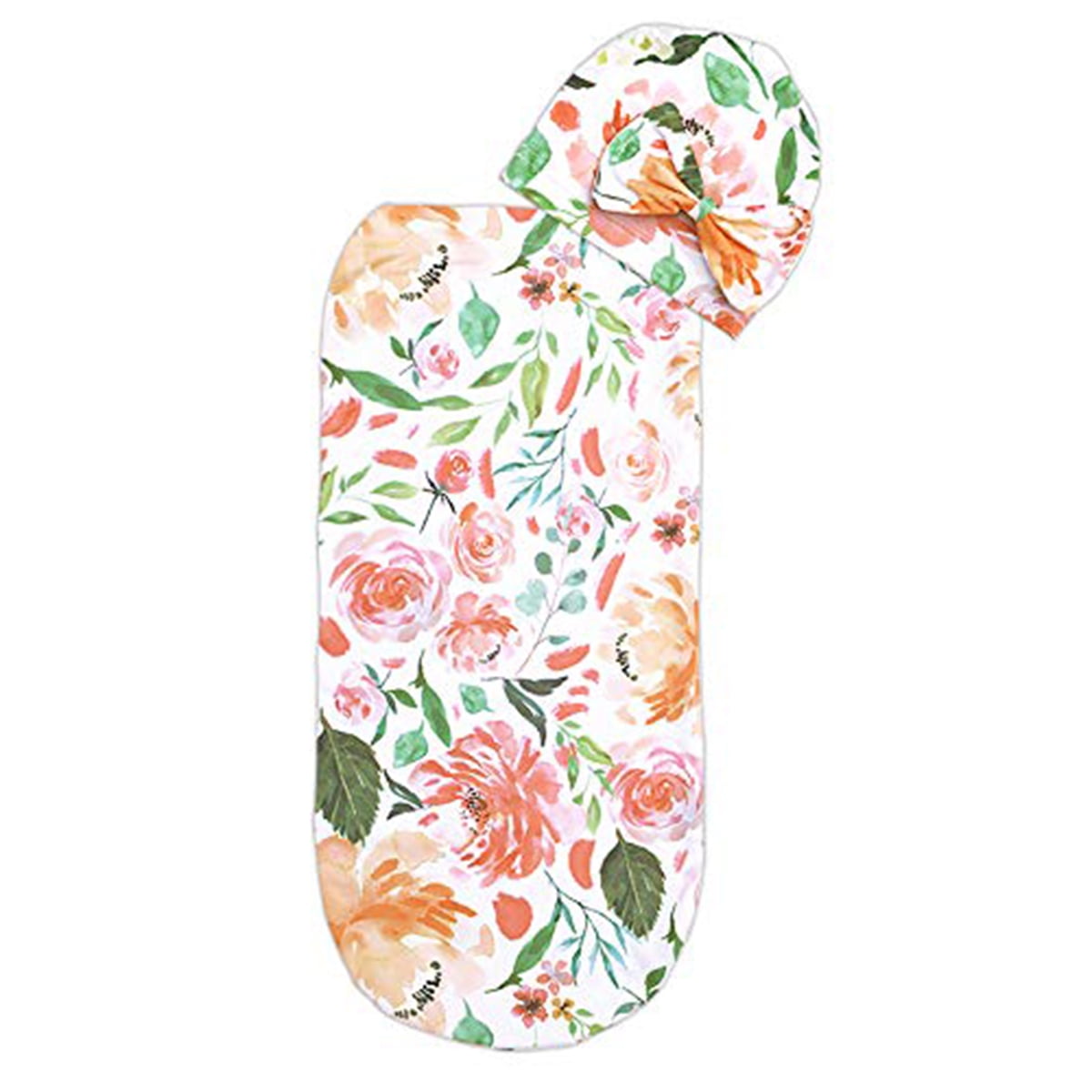 Zaxarra Newborn Baby Sleeping Bag Hat Set
