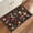 Black Floral, variant on Pentantan 2'x3' Floral Area Rugs, Machine Washable Rug for Living Room- Soft Indoor Carpet, Low Pile for Bedroom, Dining Room, Playroom, Office