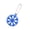 BL, variant on O Snowflake Reflective Warning Pendant Handbag Charm Keychain Kids Safety Reflector Pendants for Walking Running Cycling