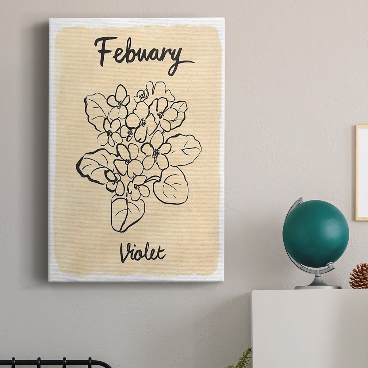 Birth Month II Premium Gallery Wrapped Canvas - Ready to Hang