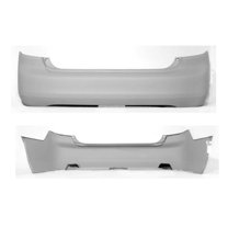 New Aftermarket  Unpainted Rear Bumper Cover Replaces 04715SDAA90ZZ fits 2003-2005 Honda Accord DX Sedan 4-Door