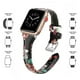 thumbnail image 4 of Compatible con pulsera Iwatch, correa de repuesto de cuero delgada (42 mm-44 mm), 4 of 5