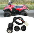 thumbnail image 1 of 4 Wire Ignition Key Barrel Switch 50cc 70cc 90cc 110cc Quad Dirt Bike ATV, 1 of 7
