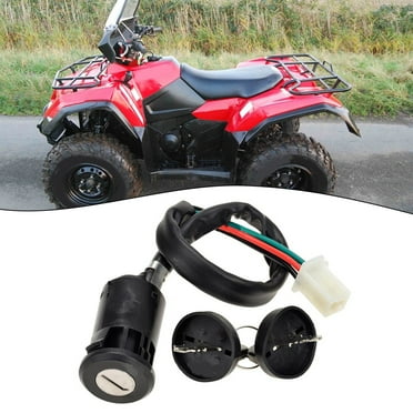4 Wire Ignition Key Barrel Switch 50Cc 70Cc 90Cc 110Cc Quad Dirt Bike Atv