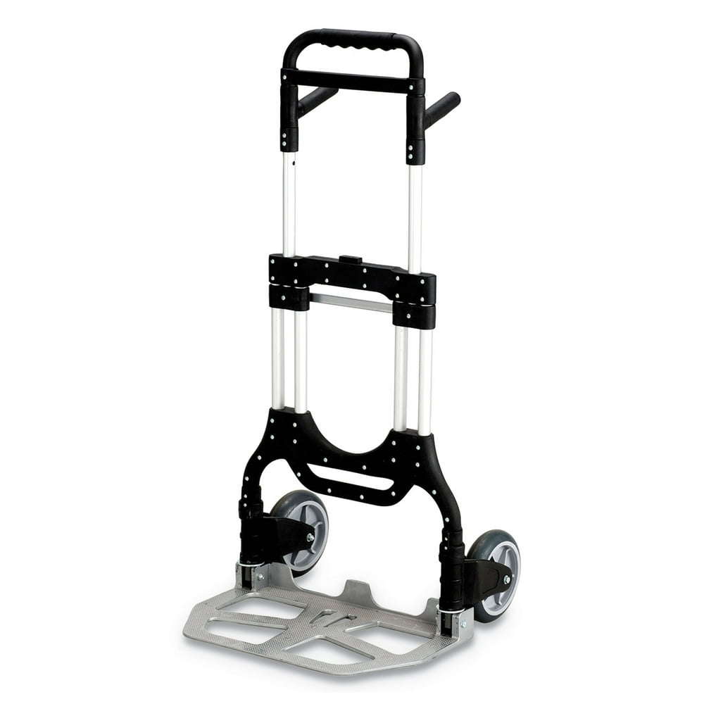 Safco Products Stowaway Heavyduty Hand Truck, 500 Lb Capacity, 23 X