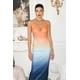 thumbnail image 4 of Vestido midi Bellabarnetten Lexy con lentejuelas degradadas para mujer, 4 of 9