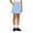 Blue, variant on Girls Elastic Waist A-Line Skort with Side Pockets, Woven Bow Drawstring Uniform Skirt for Kids Back to School Daily Casual Outdoor Wear(Khaki,5-6 Years)