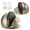 Bronze, variant on Door Stop, Adhesive Floor Door Stopper for Bottom of Door Stainless Steel No Drill Door Stoppers Wall Protector Rubber Bumper, 2 Pack Floor Mounted Door Stops, Black