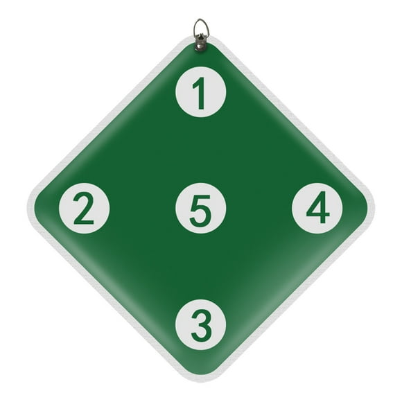 tredstone Impact-resistant Hanging Target Easy To Score And Non-deformable For Target Training Fencing Target Green