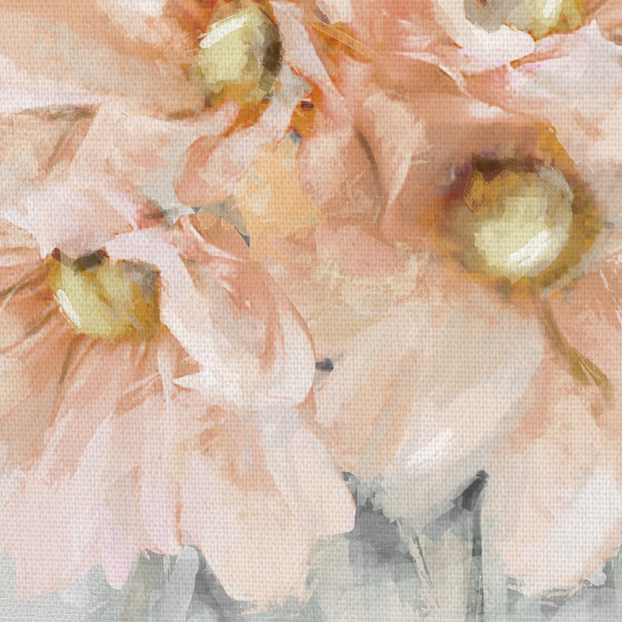 Fresh Pick I Pink Flower Bouquet by Studio Arts Canvas Art Print