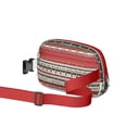 thumbnail image 2 of Red Christmas Deer and Tree Pattern Cute Fanny Packs for Women,Travel Waterproof Crossbody Fanny Bags Waist Purse for Women Anti Theft Adjustable Strap for Running Travel Cycling, 2 of 6