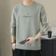 thumbnail image 4 of Camiseta de cuello redondo para hombre Y2k A Elasticity Top Casual Venta Tee Estética Suéter Social Tamaño Nuevas Sudaderas Xl Ropa para hombre, 4 of 5