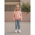 thumbnail image 5 of BemeyourBBs Girls Sweater, Long Sleeve Cute Duck Soft Warm Winter Sweater, 5 of 9