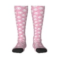 thumbnail image 2 of Picia Women Crew Soft Moisture-wicking Socks Cute Cat Pattern Design Cotton Socks, One Size fit All, 2 of 9