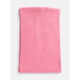 thumbnail image 3 of Scenario Women's Knit Oblong Scarf with Ribbed Trim, Fanciful Pink, 3 of 4
