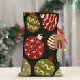 thumbnail image 6 of XMXT Christmas Drawstring Gift Bags, Christmas Balls Pattern Wrapping Sacks Candy Packing Bag Party Decorations Favor Bags, S, 6 of 8