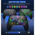 thumbnail image 3 of BEBONCOOL Manette Sans Fil Switch Pro pour Nintendo Switch/Lite/OLED/PC/IOS/Android, Noir, 3 of 7