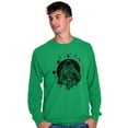 thumbnail image 5 of Cosmos Astronaut Space Stylish Long Sleeve TShirt Men Women Brisco Brands X, 5 of 6