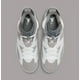 thumbnail image 4 of N I-K-E A i r-Jor-dan 6 Retro 'Cool Grey' White Mens Sneakers US Size 9 Rare New?, 4 of 6