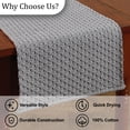 thumbnail image 5 of Park Designs Mist Chadwick Table Runner 36"L, 5 of 5