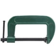 thumbnail image 1 of Abrazadera en forma de C de acero con alto contenido de carbono, clip G, longitud de sujeción de 4,6 pulgadas, herramienta de fijación de torsión grande para carpintero, 1 of 12