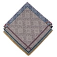 thumbnail image 1 of 3 Pieces Vintage Cotton Plaid Handkerchief, Square, Hanky Handkerchief, 1 of 8