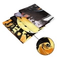 thumbnail image 5 of Halloween Moon Pumkin Witch Polyester Shower Curtain with Hooks for Halloween Bath Decor 72"x72", 5 of 7