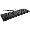 thumbnail image 3 of Shisuyan Clavier Silencieux Filaire Noir Design Simple Utilisation Durable 1Ensemble 17.3X5.3X1In, 3 of 8