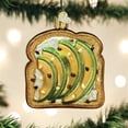thumbnail image 4 of Old World Christmas Glass Blown Ornament for Christmas Tree, Avocado Toast, 4 of 6