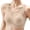 Beige, variant on Plus Size Jelly Bras for Women Seamless Lace Tank Bras No Underwire Wide Straps Daily Sleep Bra