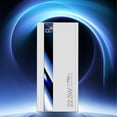 thumbnail image 2 of Banco de energía de 10000 mAh, 22,5 W, cargador portátil de carga rápida con pantalla digital, batería externa aprobada para aviones para teléfonos inteligentes, energía de emergencia para viajes., 2 of 7