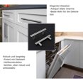 thumbnail image 3 of Juego de 3 manijas para puertas de cocina, manijas para muebles de cocina, manijas para gabinetes de cocina de acero inoxidable para cocina, baño, dormitorio, oficina, distancia central 96 mm, 3 of 5