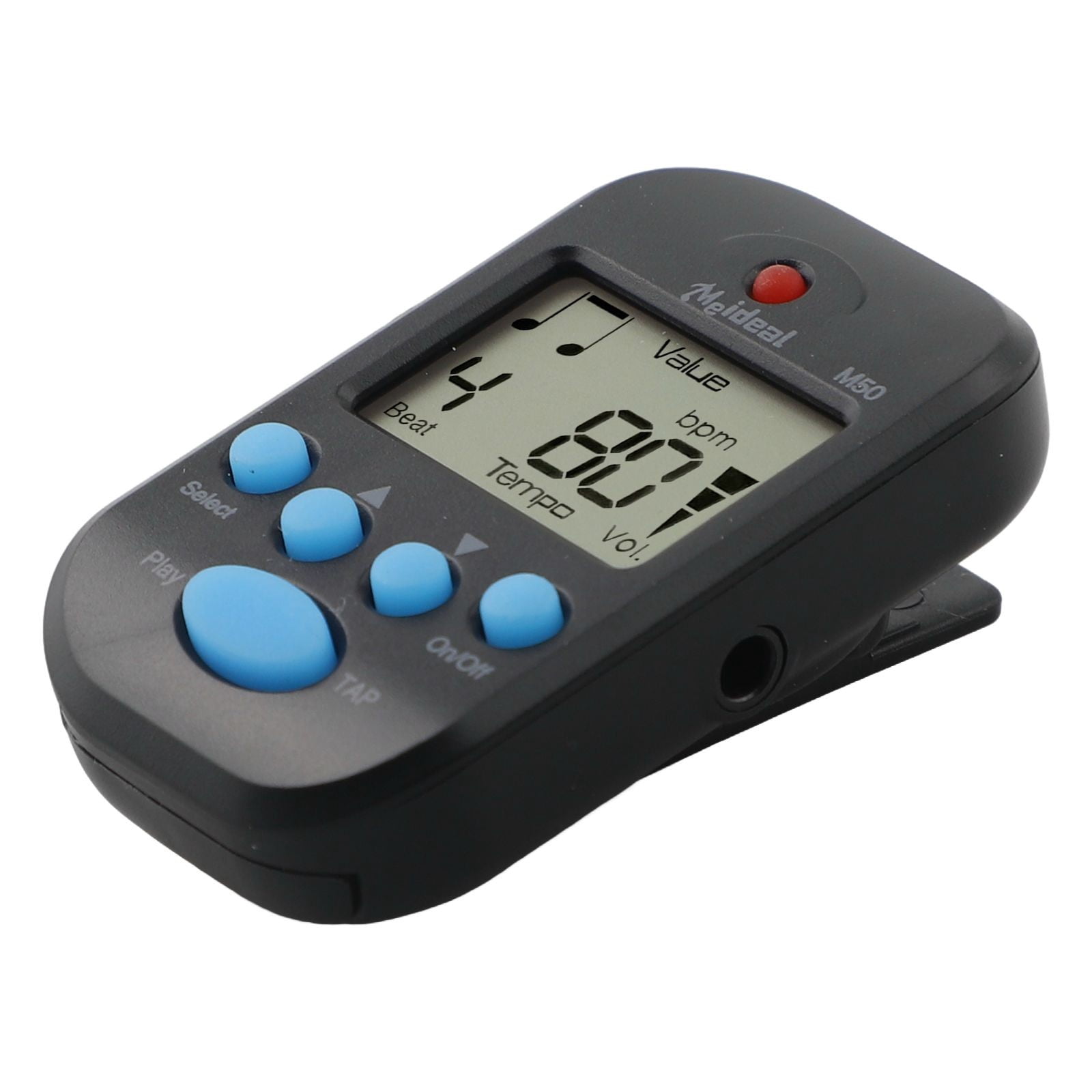 M50 for Mini Metronome Clip-on LCD Digital Rhythm Metronome Guitar For Violin Bass