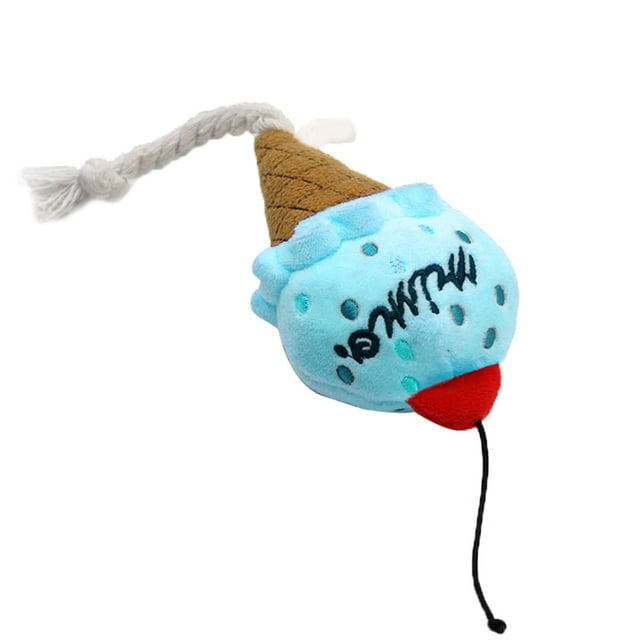 Jouets pour Animaux de Compagnie en Peluche, Nourriture Vocale, Frites, burger, Poulet