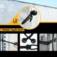 thumbnail image 5 of 6 inch 100 Piece Heavy Duty 5mm Ball Bungee Canopy Cord By Wellmax, Black Color, 5 of 5